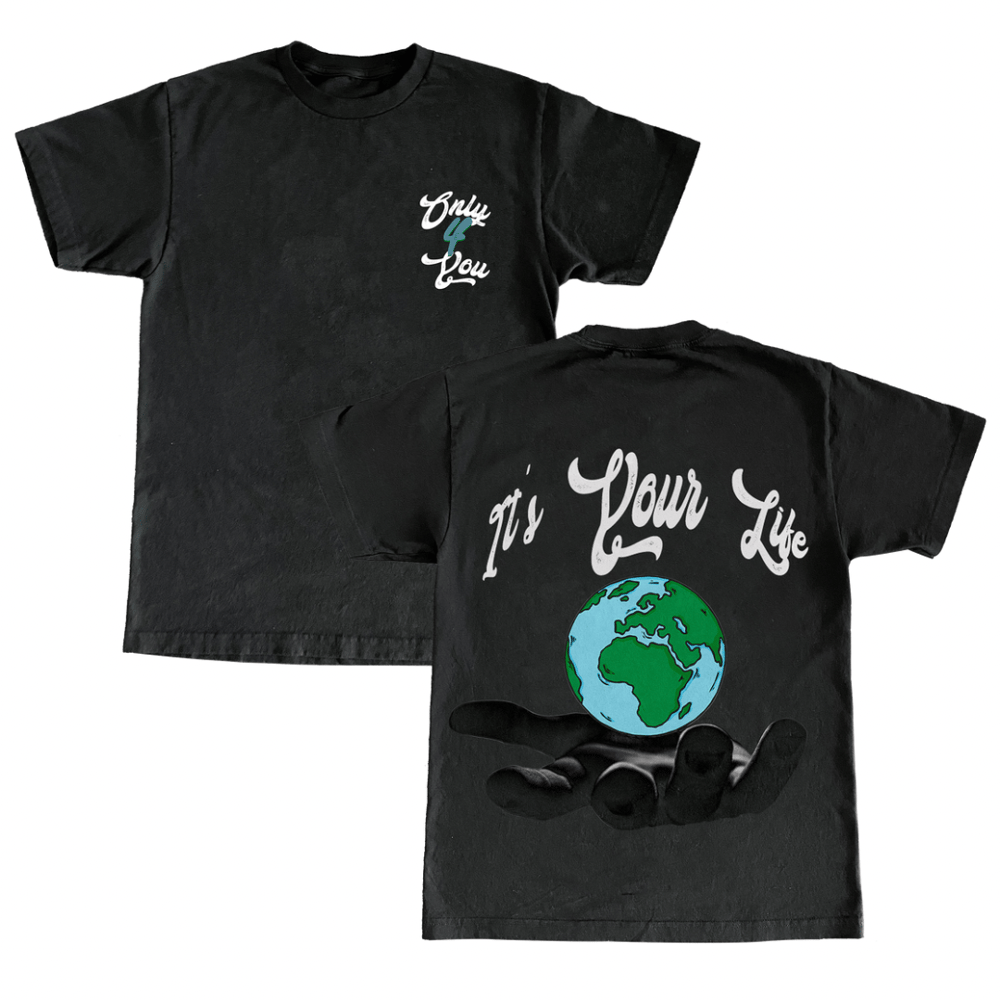 Image of BLACK "LOGO" T-SHIRT