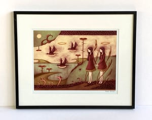 "A Piece for February" art print