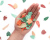 Tropical Leaves Confetti