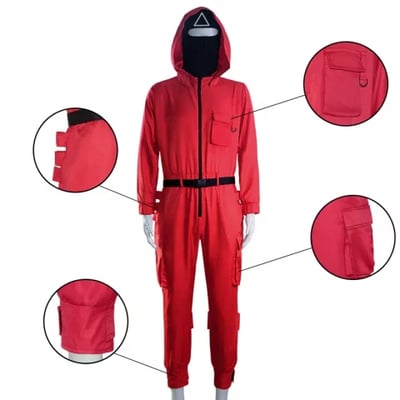 Image of Squid Game Red Jumpsuit