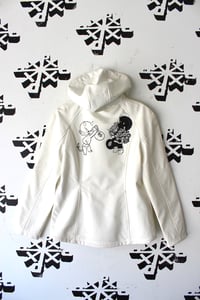 Image of reparation$ jacket in white