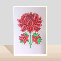 Image 1 of Lotus Flower Card 