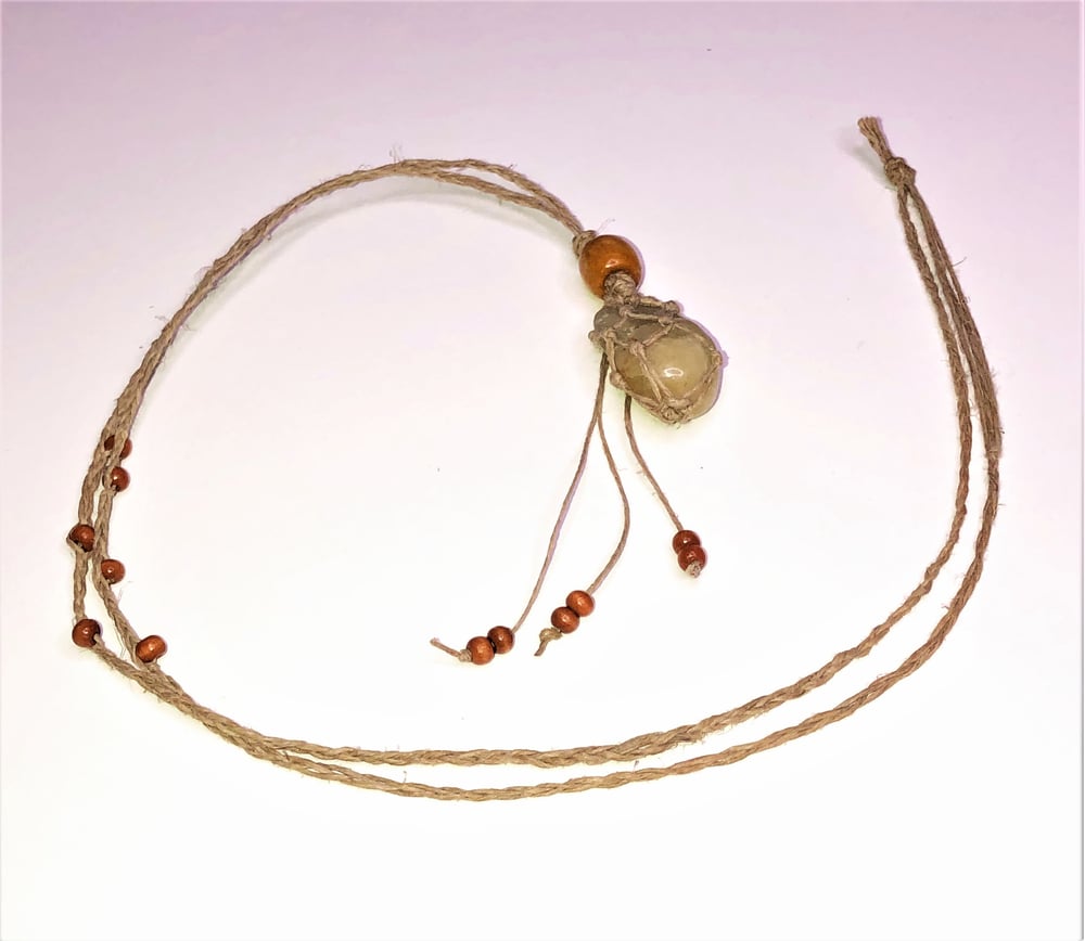 Image of Citrine Gemstone Necklace - Handmade