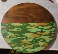 Image 5 of 12 in Wood Round Hanging Sign