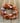 Bead Bracelet (Orange)