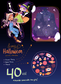 *PREORDER* Lumity HALLOWEEN standee