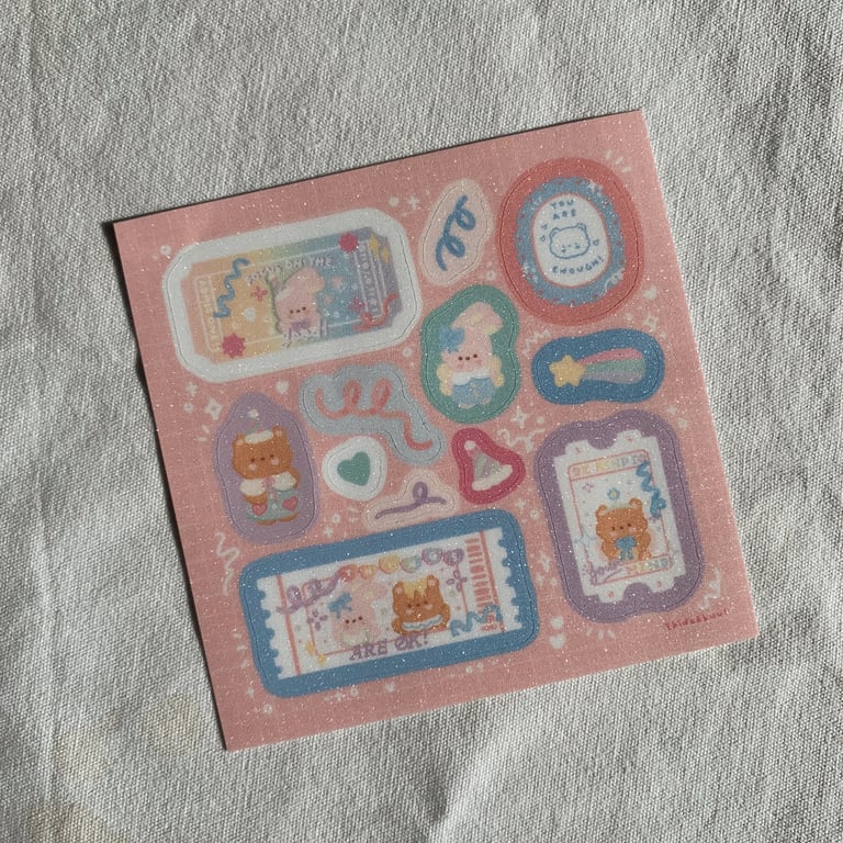 SELF-LOVE STICKER SHEET Image 2