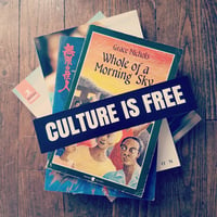 Culture is Free Bookmark & FREE book! 