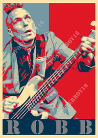 JOHN ROBB Retro Poster A3