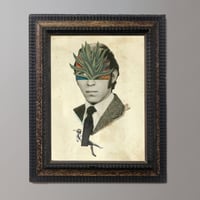 Image 1 of I AM GLAD - vintage frame