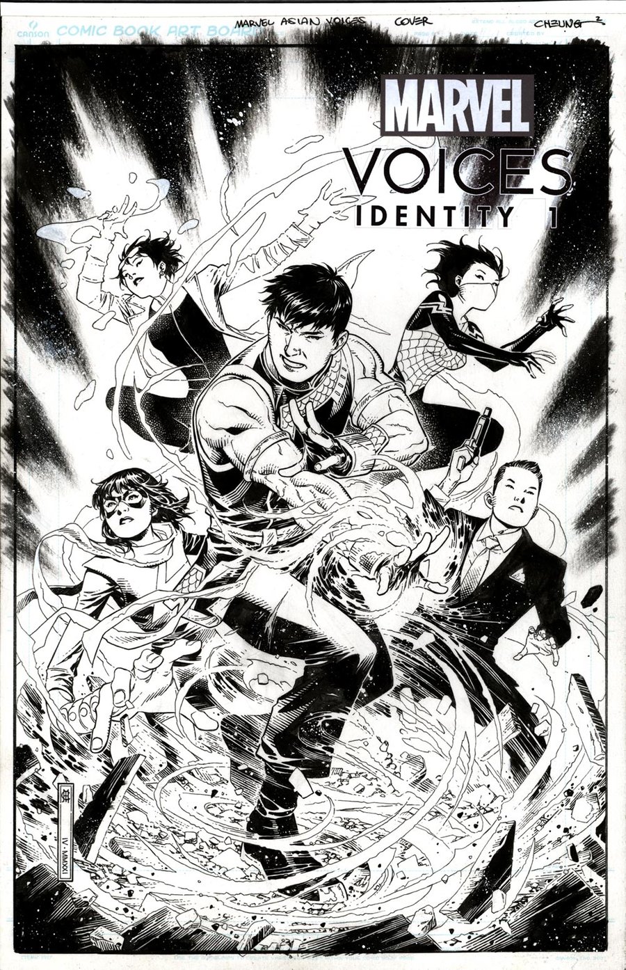 Image of MARVEL VOICES-IDENTITY Cover 