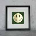 Smiley Face -Gold, Silver or Wood Picture