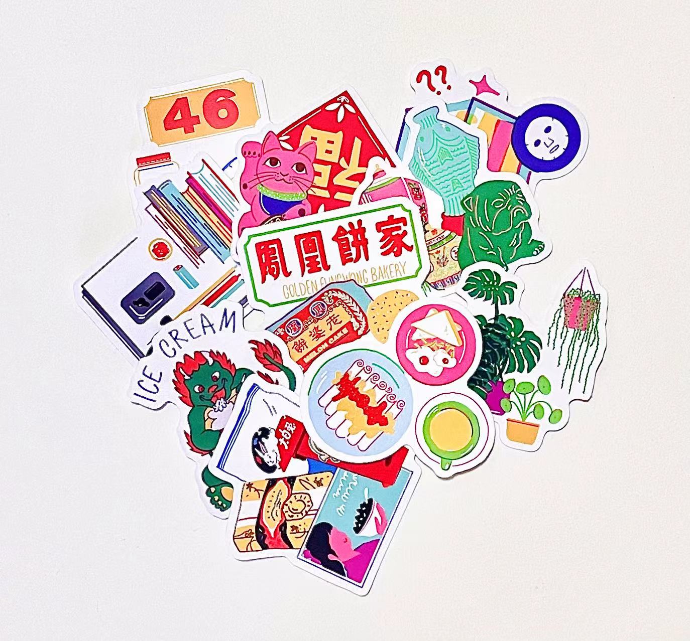 Chinatown New York Sticker Pack