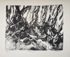 Image of Original Monotype Print - Earthy III