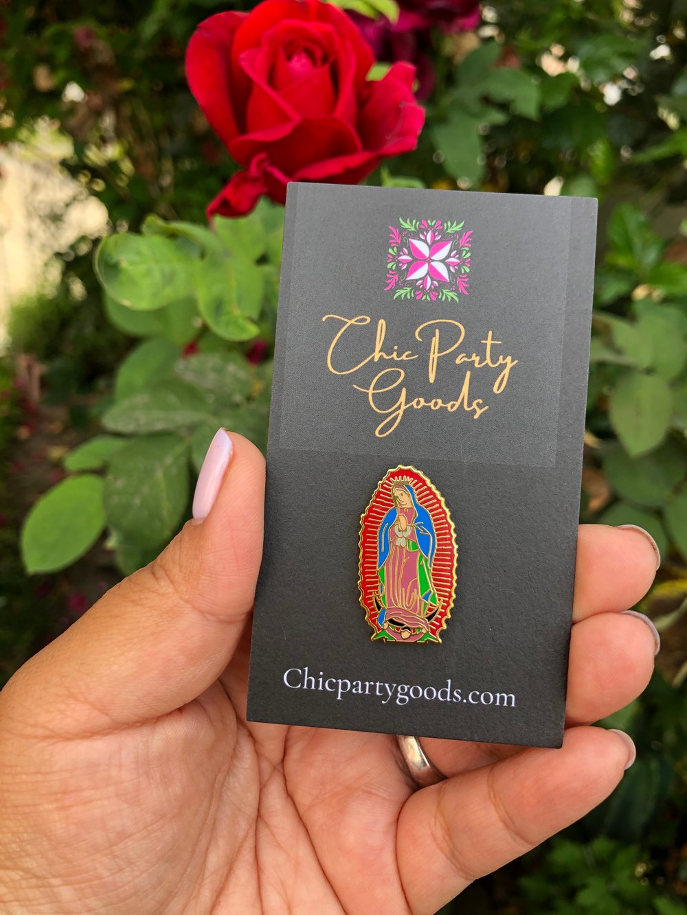 Virgencita Enamel Pin