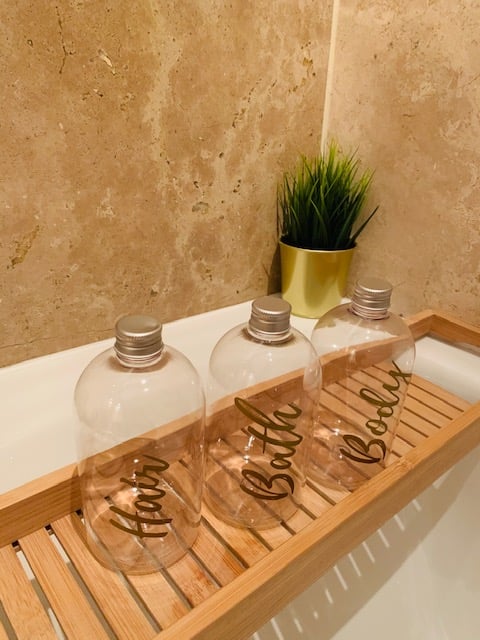 Image of Clear 250ml bottles