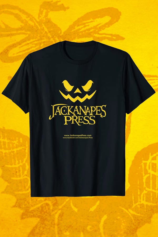 Image of Jackanapes Press logo T-shirt