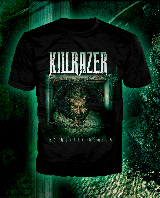 Image of KILLRAZER - The Burial Begins - T-SHIRT