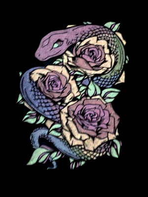 Image of Blossoming Serpente Rosa x ycapkinn
