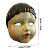 Doll Face Squid Game Adult Mask = Full Face Cosplay Mask! Great for Halloween Costume!