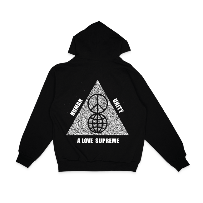 human unity tri hoodie