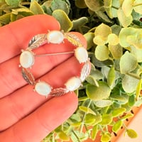 Image 1 of Leaf Wreath Brooch