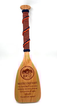 Image 5 of USCG Cutter Boat Ship Crest Paddle