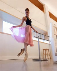 Image 1 of Chiffon Rehearsal Circle Skirt 1