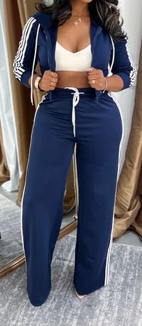 Keep in line set ( navy )