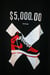 Image of Jordan 1 Banned $5000 Fine Per Game Tee Shirt