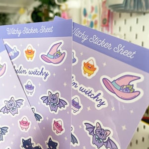 Image of Pastel Witchy Sticker Sheet
