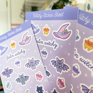 Image of Pastel Witchy Sticker Sheet