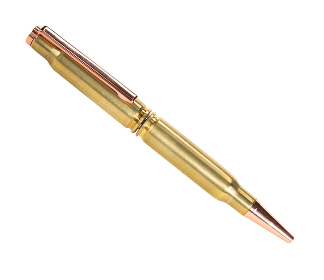 Pen | Brass bullet | Anzac Memorial Shop