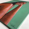 'Woman' acrylic on canvas