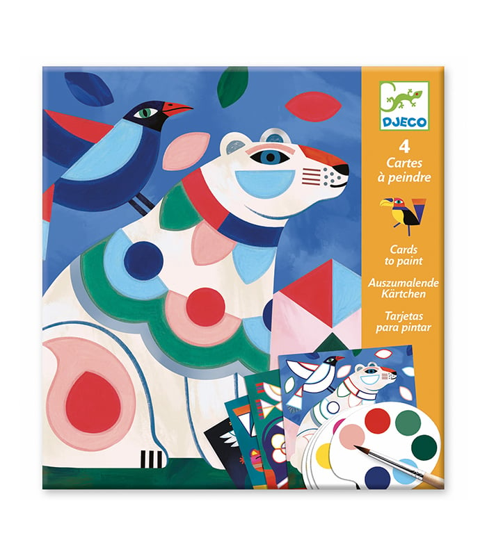 Image of DJECO Cards to paint
