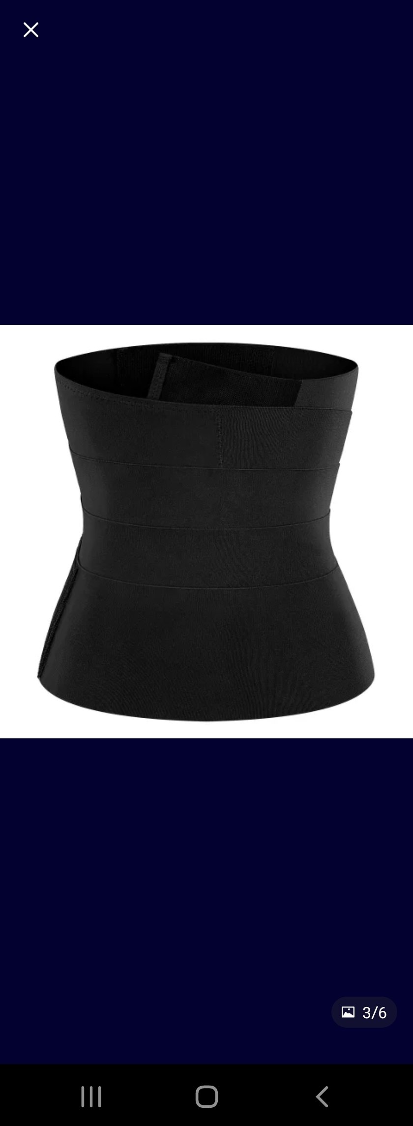 Adjustable fitness waist trainer wrap belt
