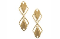 Image 2 of PLISSÉ SILHOUETTE Double Earring