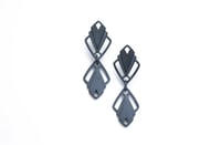 Image 4 of PLISSÉ SILHOUETTE Double Earring