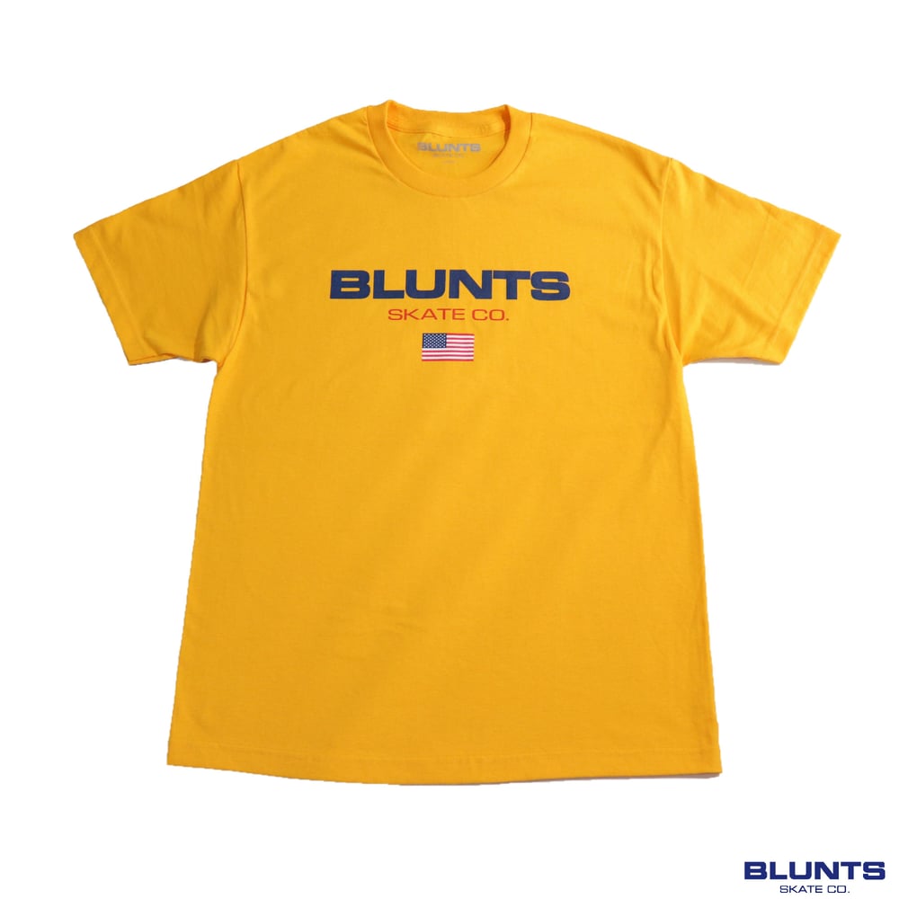 Image of (GOLD) OG BLUNTS USA TEE 