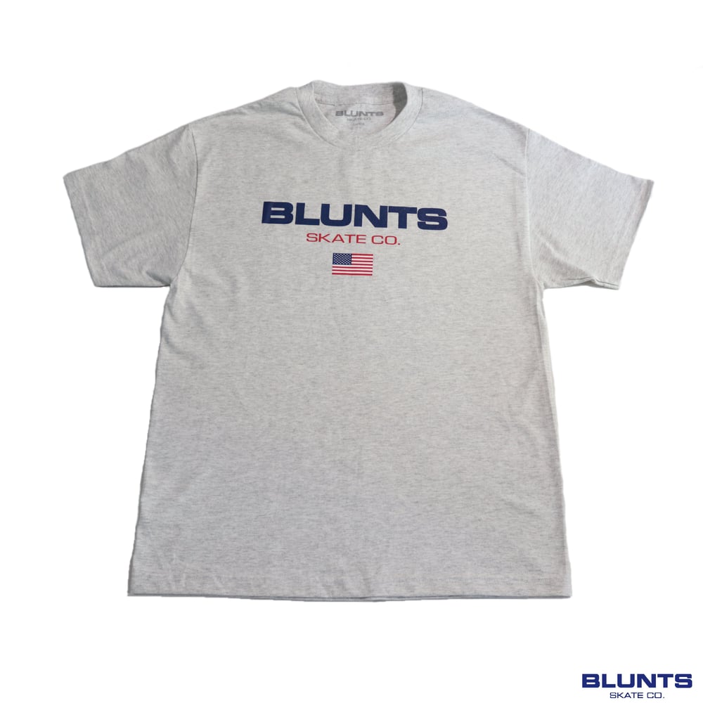 Image of (ASH GREY) OG BLUNTS USA TEE