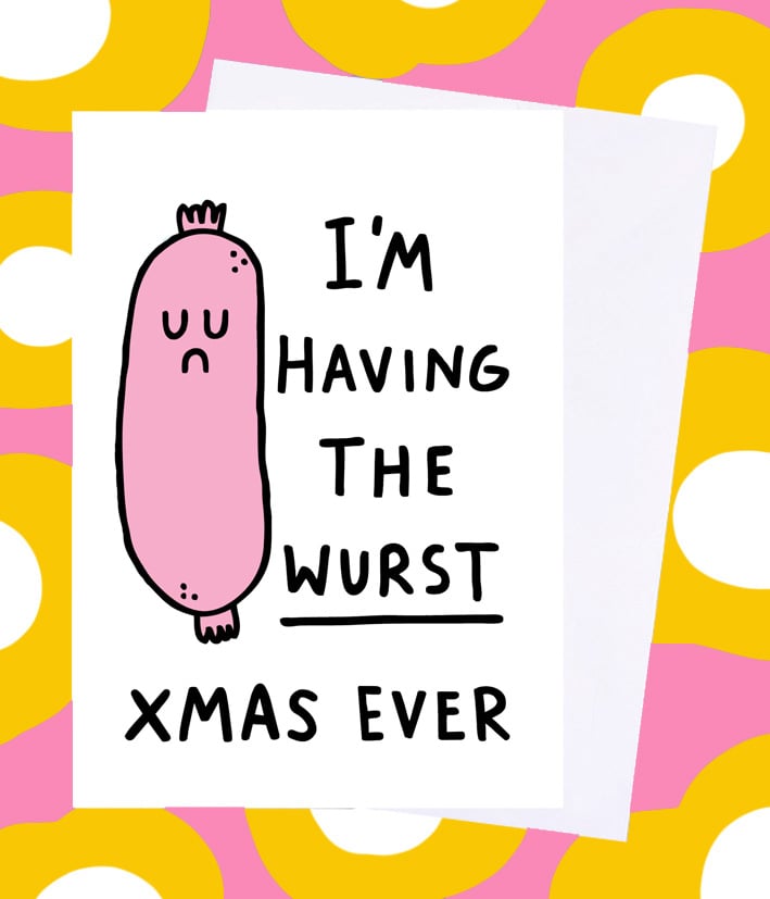 Image of Wurst Xmas Ever Card 