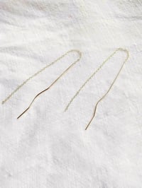 Image 1 of Thread Through Earrings