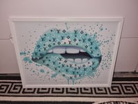 Image 3 of DESIGNER INSPIRED GLOSSY LIP PRINT