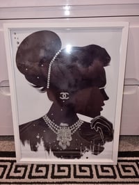 Image 1 of CHANEL GIRL GLOSSY PRINT