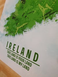 Image 2 of Ireland - This Land Is Your Land A3 Print.