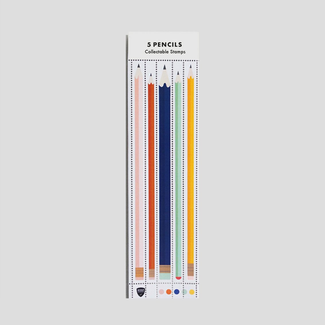 Image of Long Pencils Stamp Set