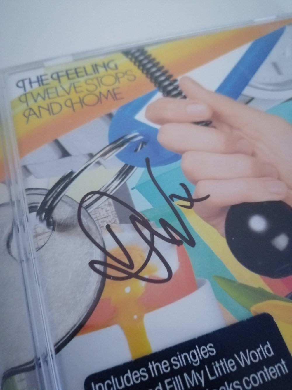 The Feeling Dan Gillespie Sells Signed CD