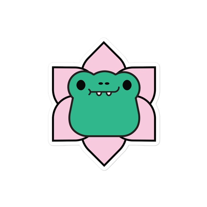 Image of Spring froggy sticker