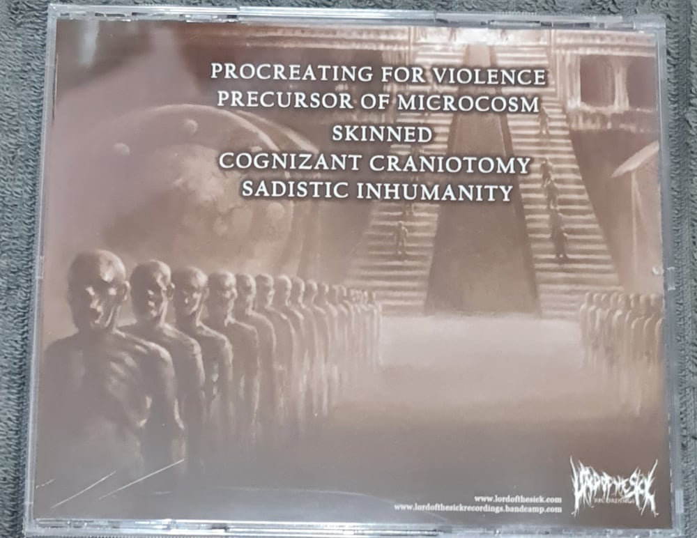EXHUMATION (UK) "Sadistic Inhumanity". CD