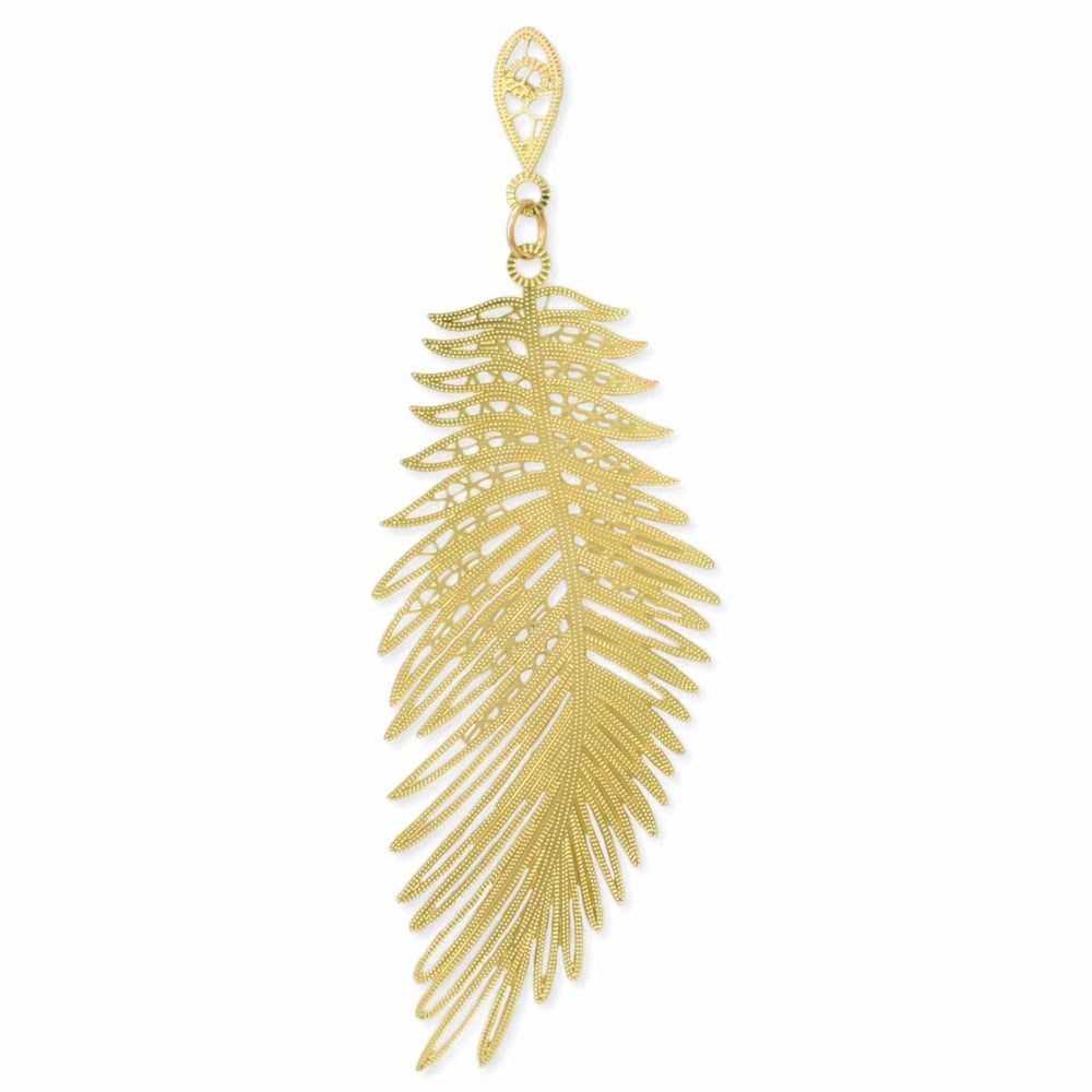 Image of Light as a Feather Filigree Post Earrings